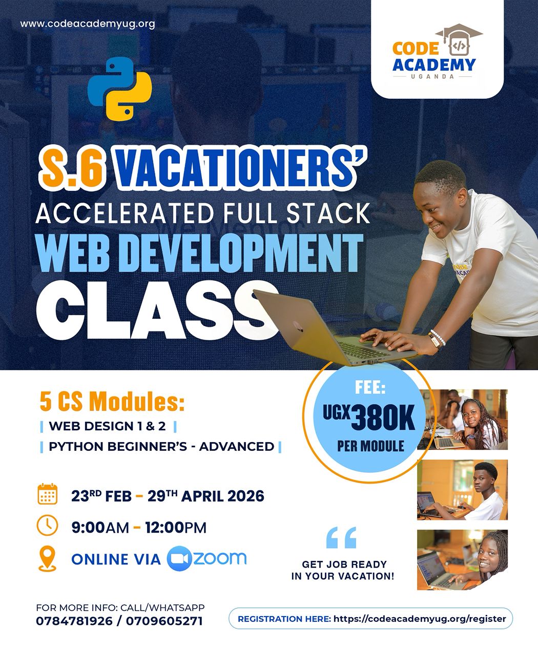 Accelerated Web Development Class